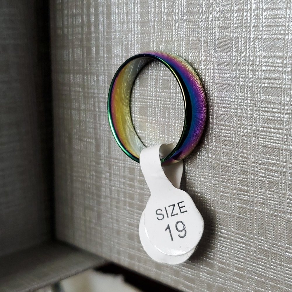 💥5/$25💥 Unisex rainbow ring
